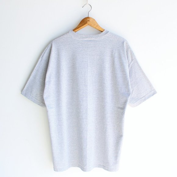 Vintage Quebec Canada Embroidered Grey Striped Tee - Picture 2 of 5